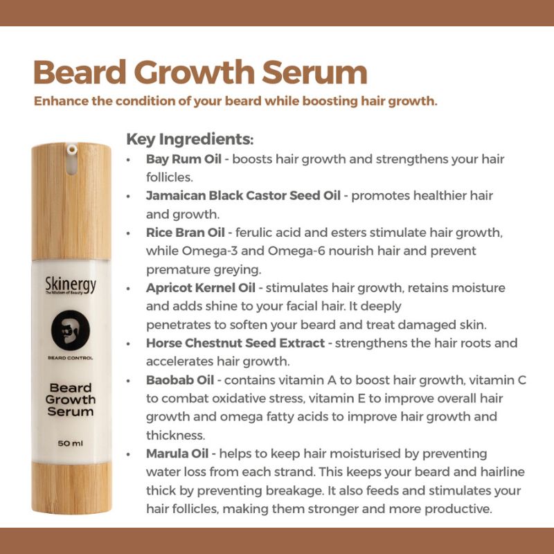 Beard Control Beard Growth Serum