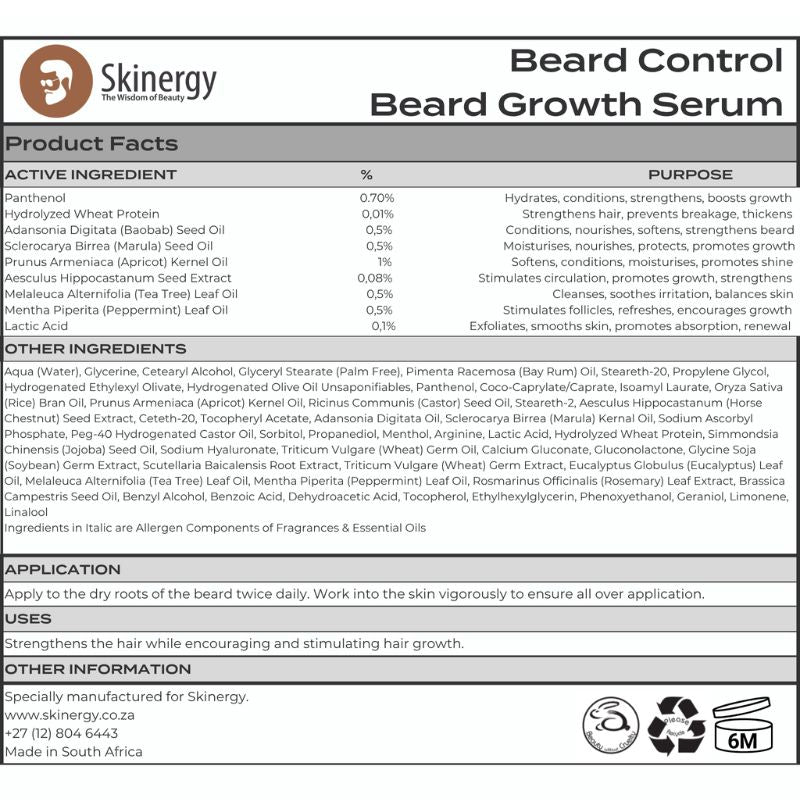 Beard Control Beard Care Starter Kit