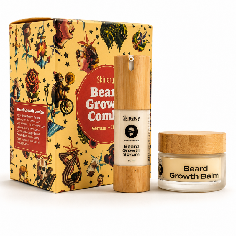 Beard Control Beard Growth Combo