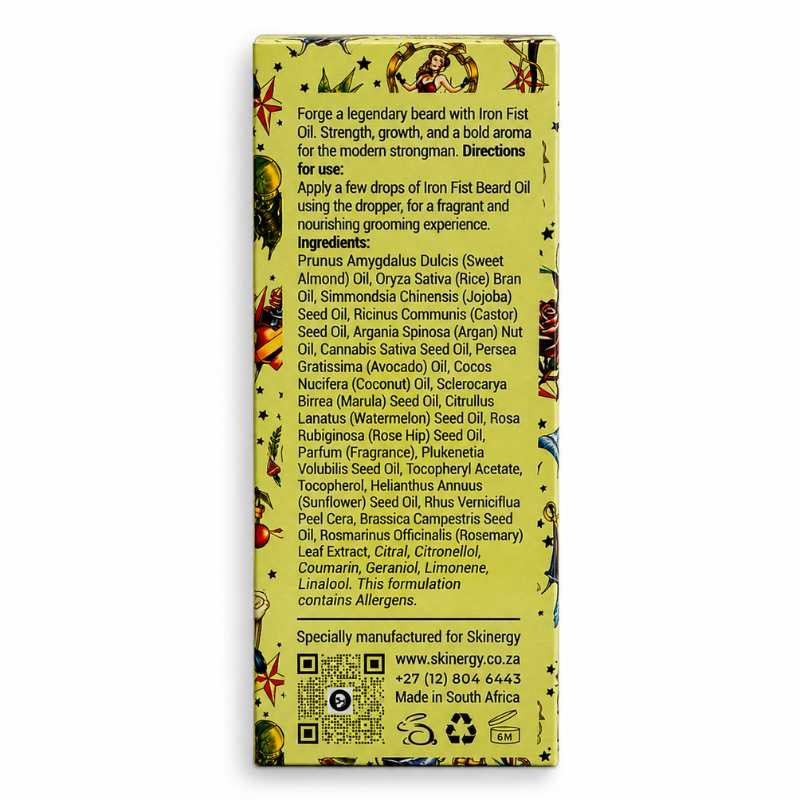 Beard Control Iron Fist Beard Oil