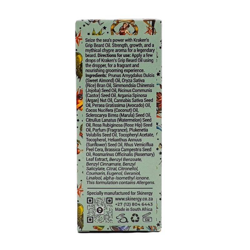 Beard Control Kraken’s Grip Beard Oil