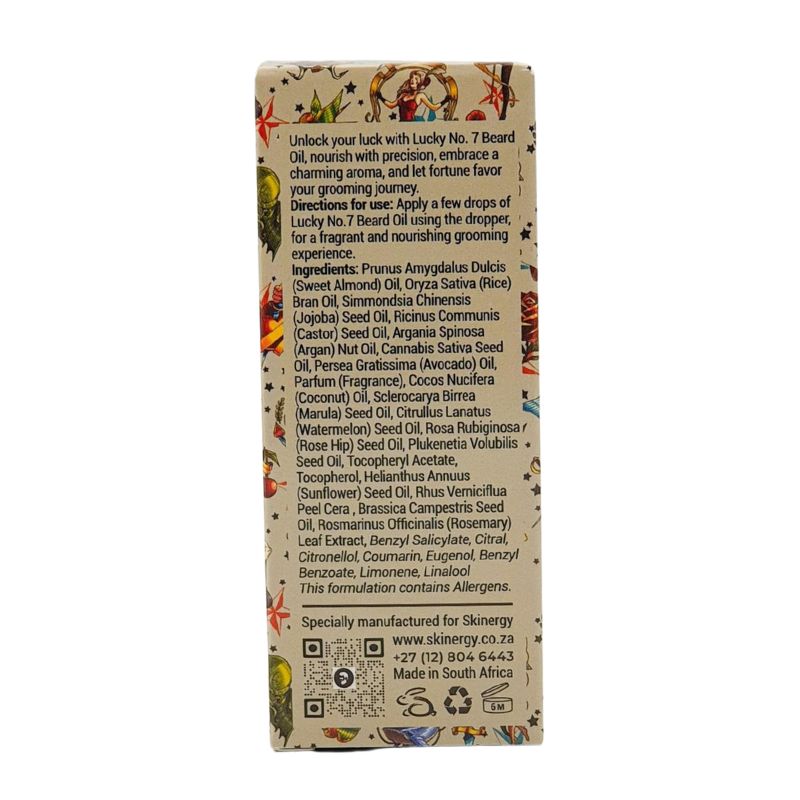 Beard Control Lucky No.7 Beard Oil