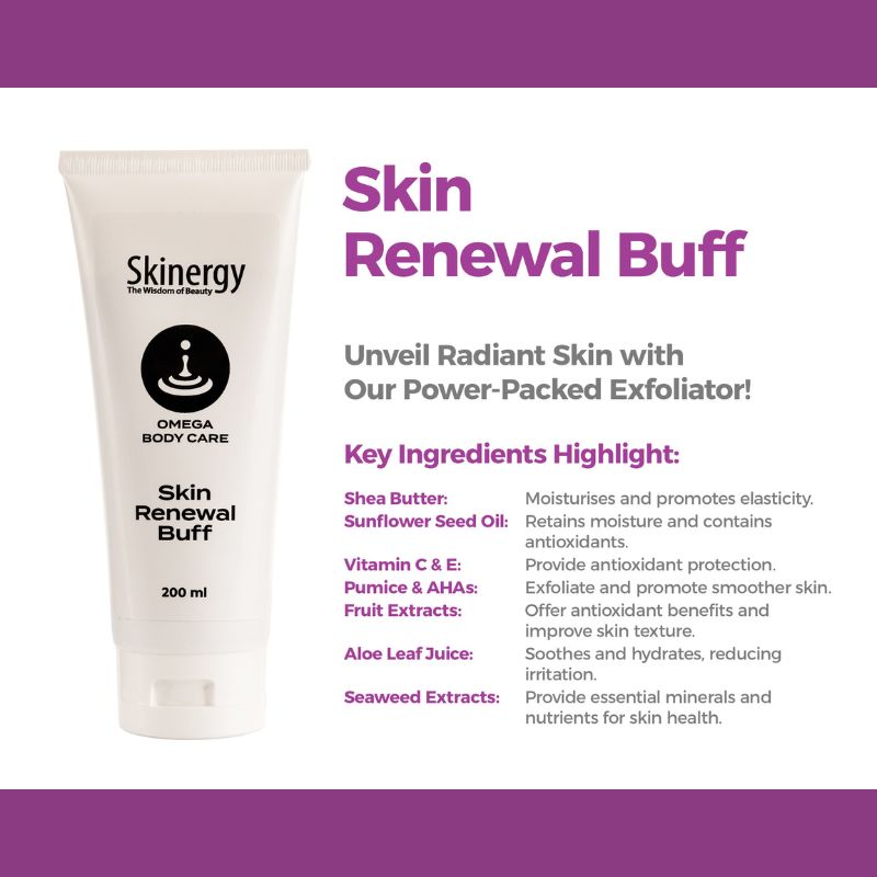 Omega Body Care Skin Renewal Buff