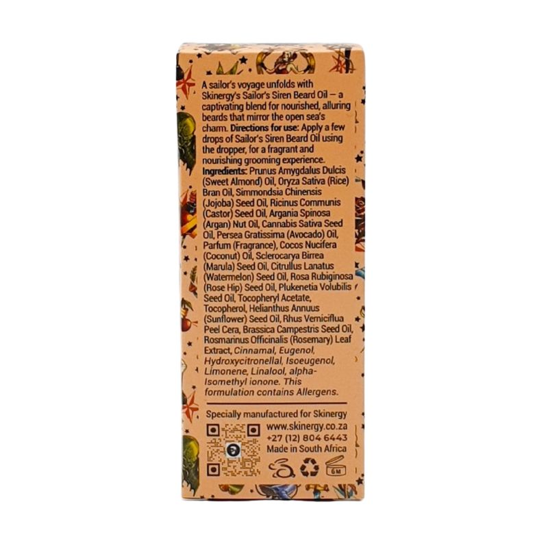 Beard Control Sailor’s Siren Beard Oil