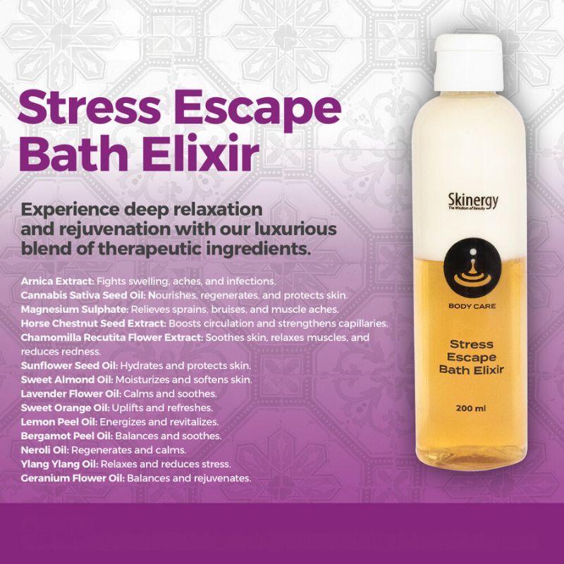 Body Care Stress Escape Bath Elixir