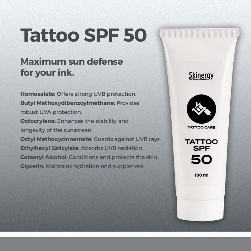 Tattoo Sunscreen SPF 50