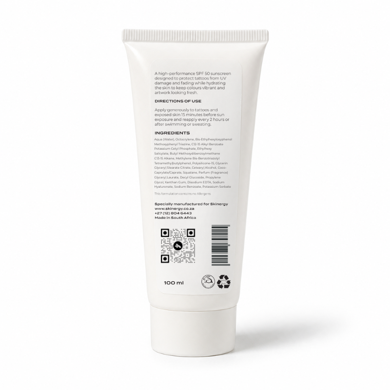 Tattoo Sunscreen SPF 50